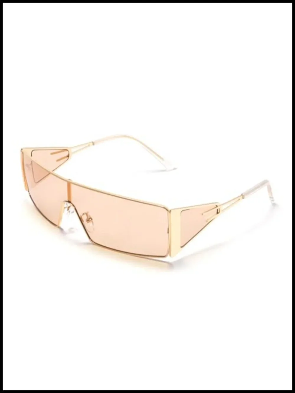 Retro Wrap Around Sunglasses for Women Men UV Protection